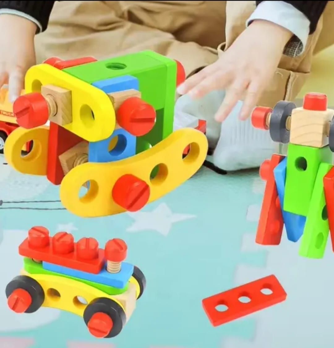 39-Piece Construction Set – Creative Building & STEM Learning Toy