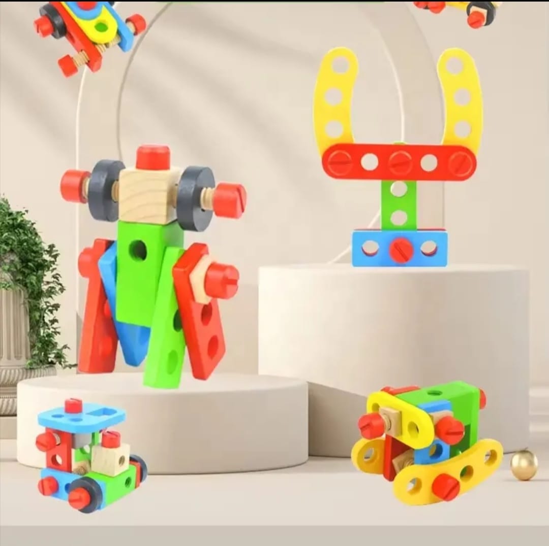 39-Piece Construction Set – Creative Building & STEM Learning Toy