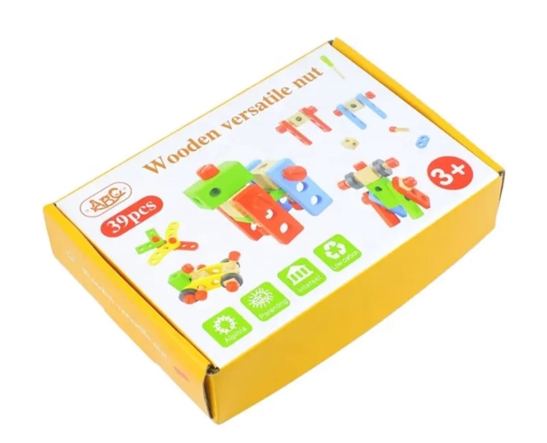 39-Piece Construction Set – Creative Building & STEM Learning Toy