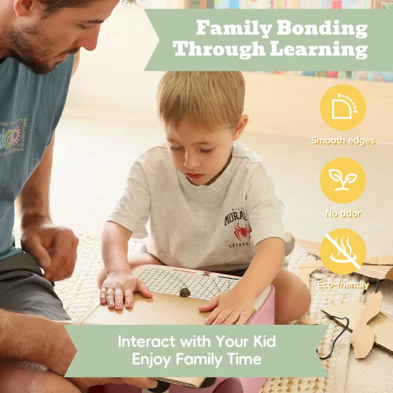 Beaverbot Creative Cardboard Cutting Tool for Children – Safe Blade‑Free Design