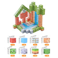 Minecraft Magnetic Building Blocks - 157 Piece Set