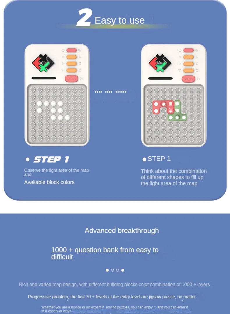 Super Block Smart Jigsaw Game Puzzle