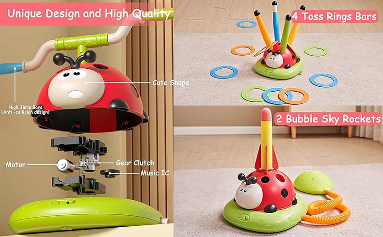 Multifunction Jump & Rocket Toy