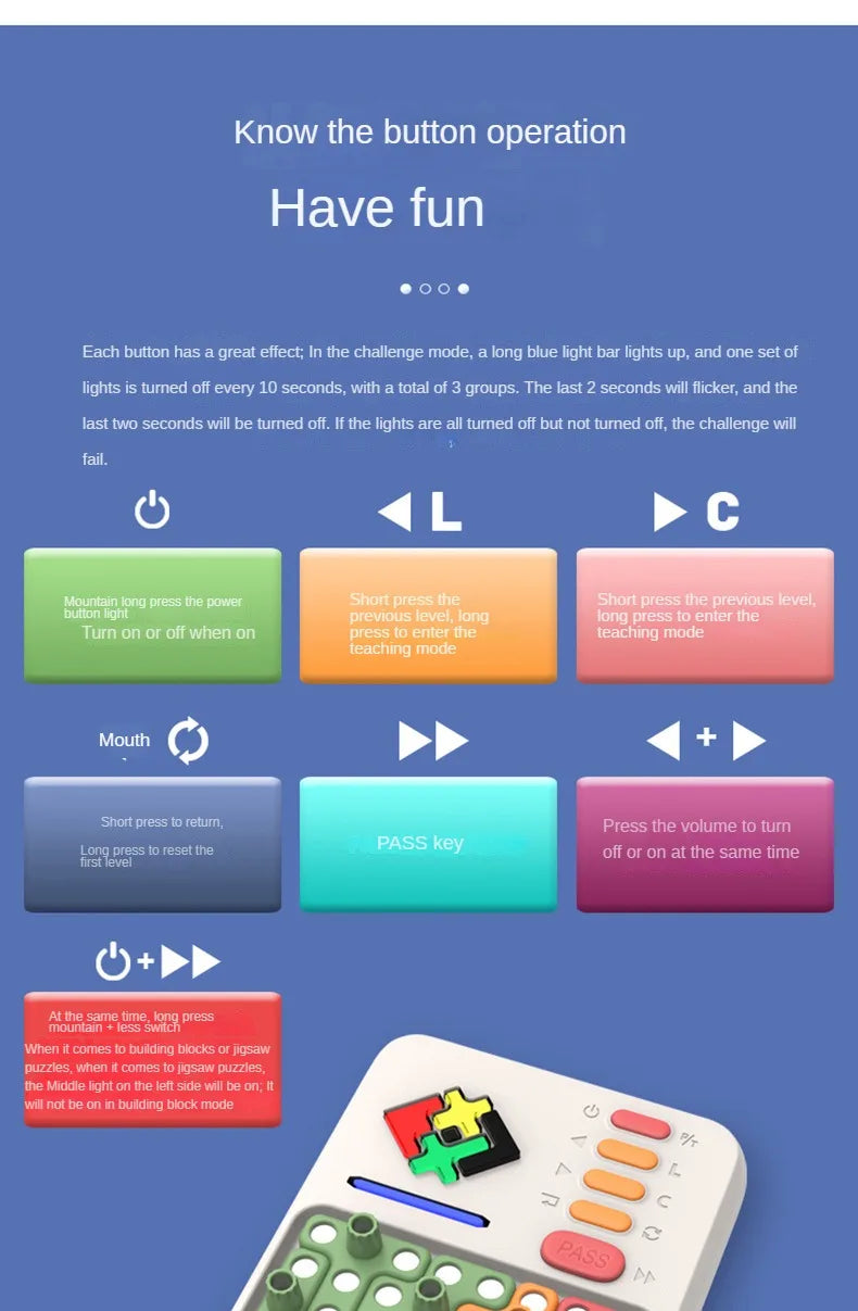 Super Block Smart Jigsaw Game Puzzle