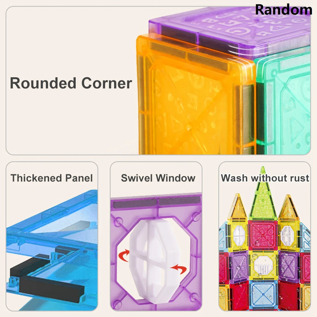 Magnetic Tiles Building Blocks