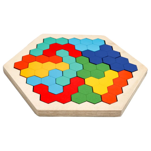 Colorful 3D Puzzle Wooden Toys