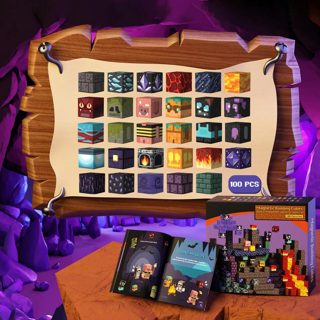 Minecraft Magnetic Construction Toys