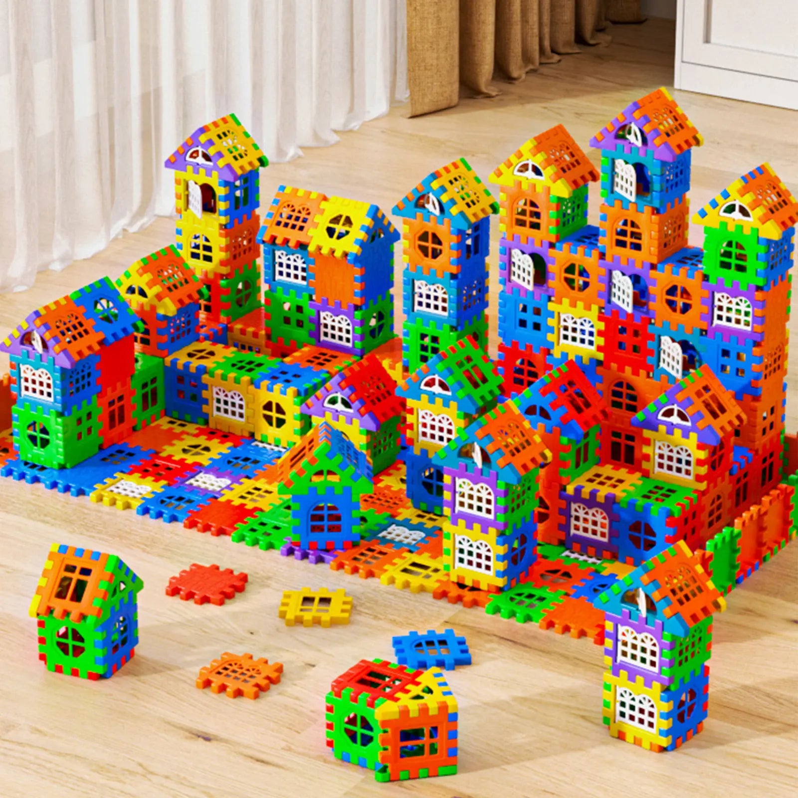 Large Scale House Building Block