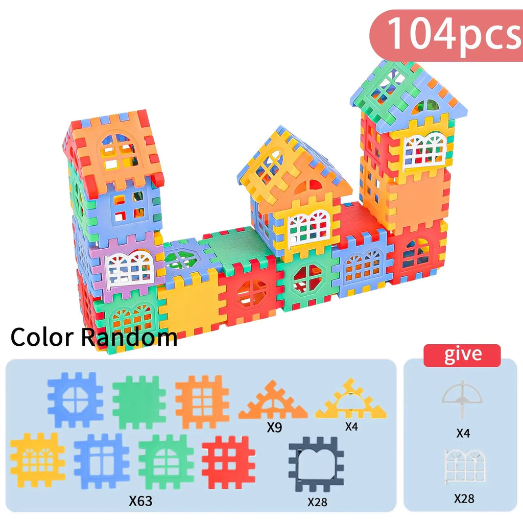 Large Scale House Building Block