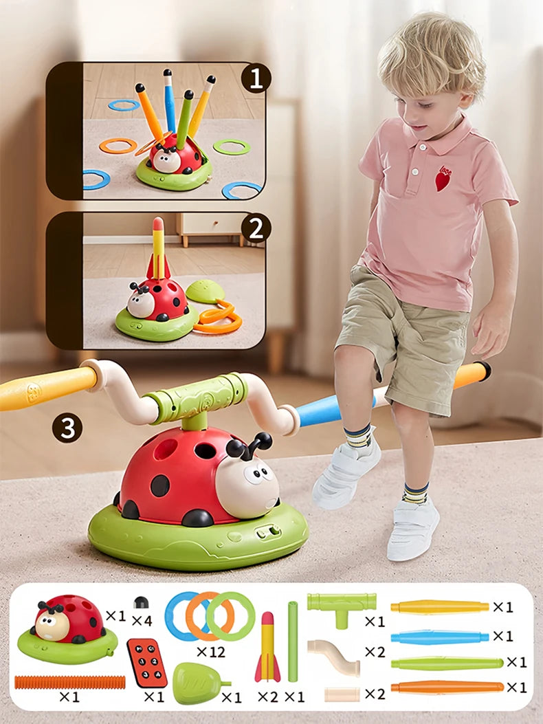 Multifunction Jump & Rocket Toy
