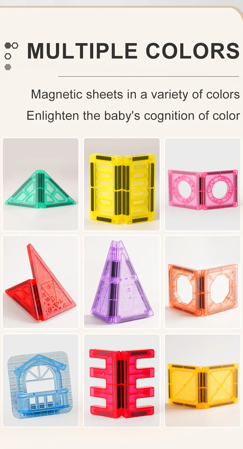 Magnetic Tiles Building Blocks