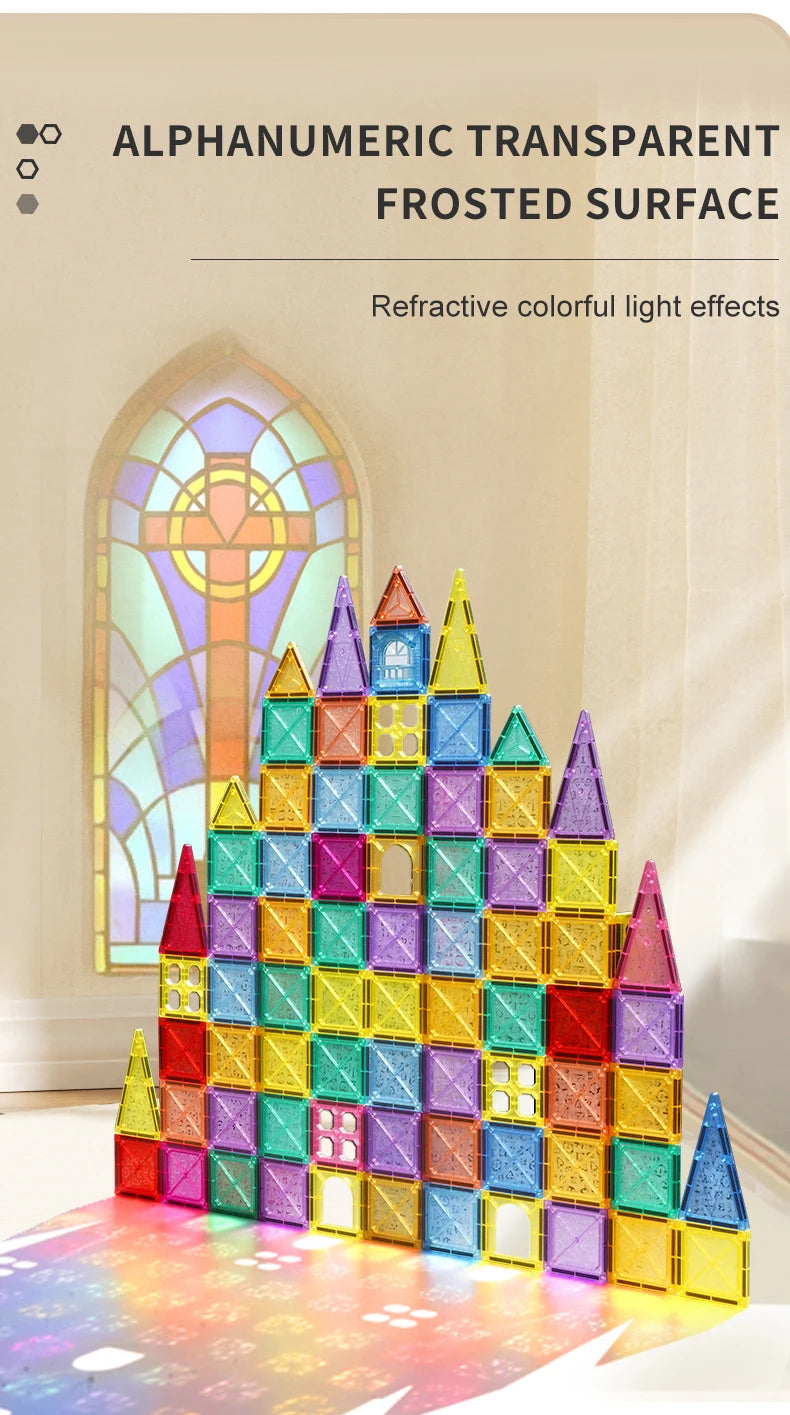 Magnetic Tiles Building Blocks