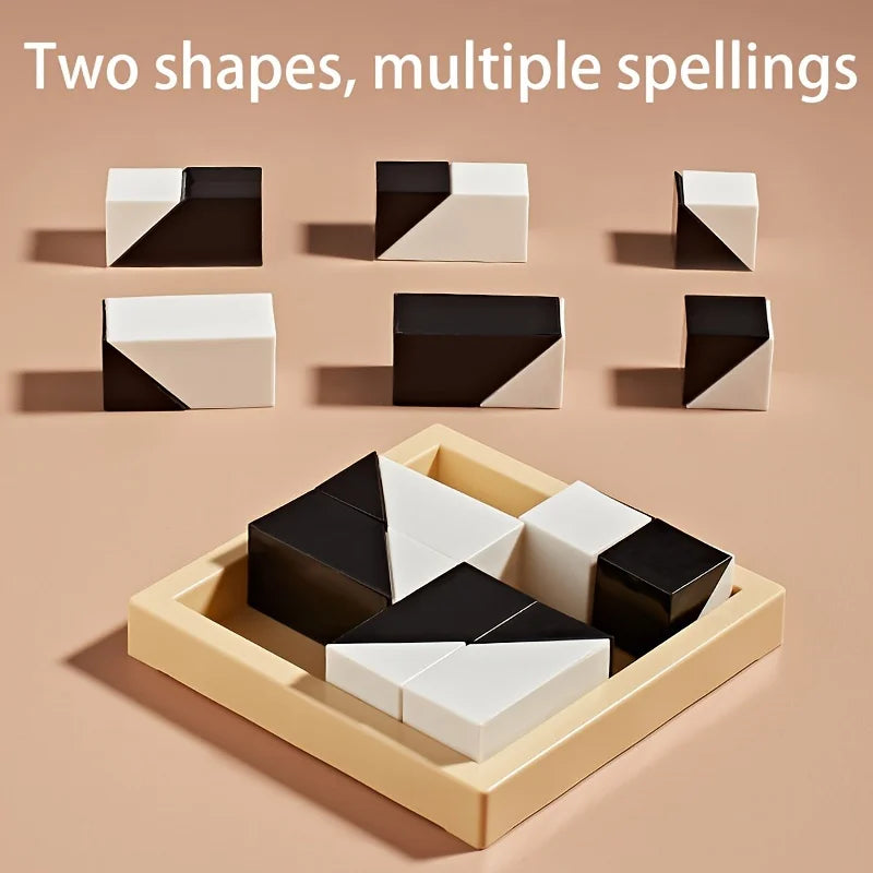 Hidden Block Puzzle Game - 120 Level Logic & Spatial Reasoning Toy