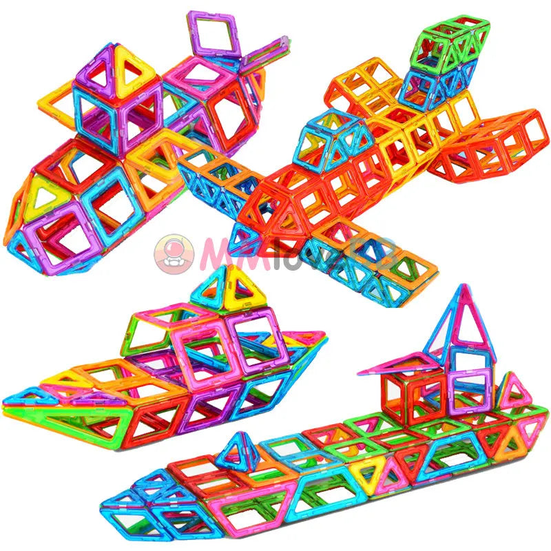 Magnetic Building Blocks Set - STEM Learning Toy
