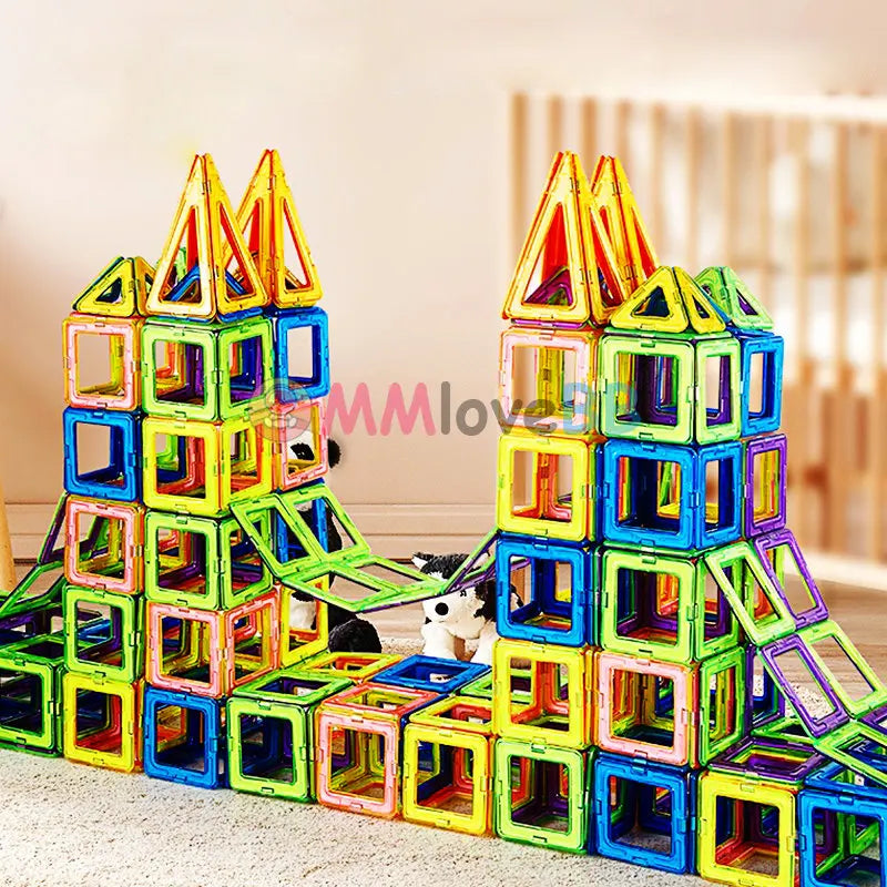 Magnetic Building Blocks Set - STEM Learning Toy