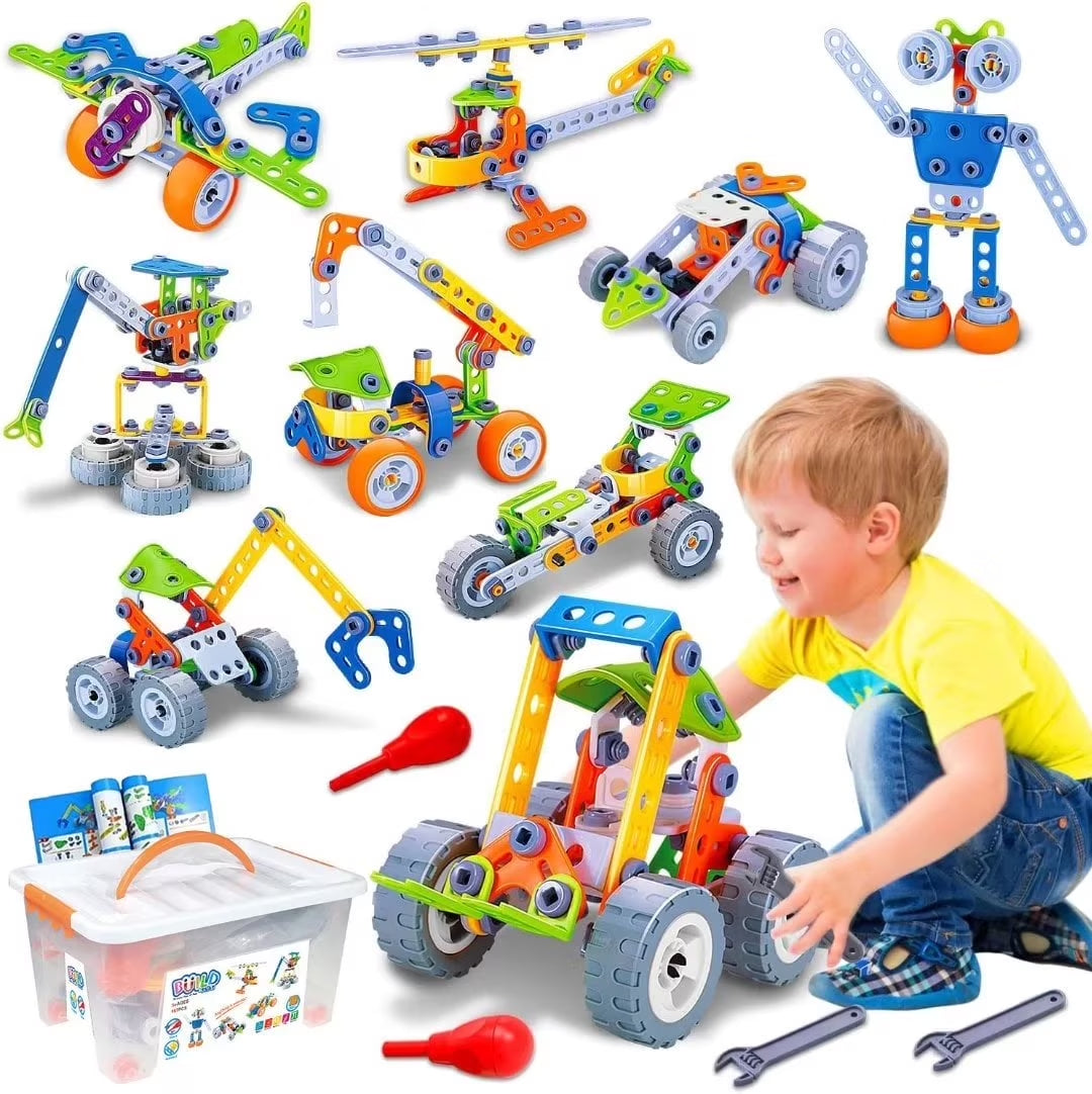 Creative STEM Building Set - Engineering Toy – Build, Learn & Play