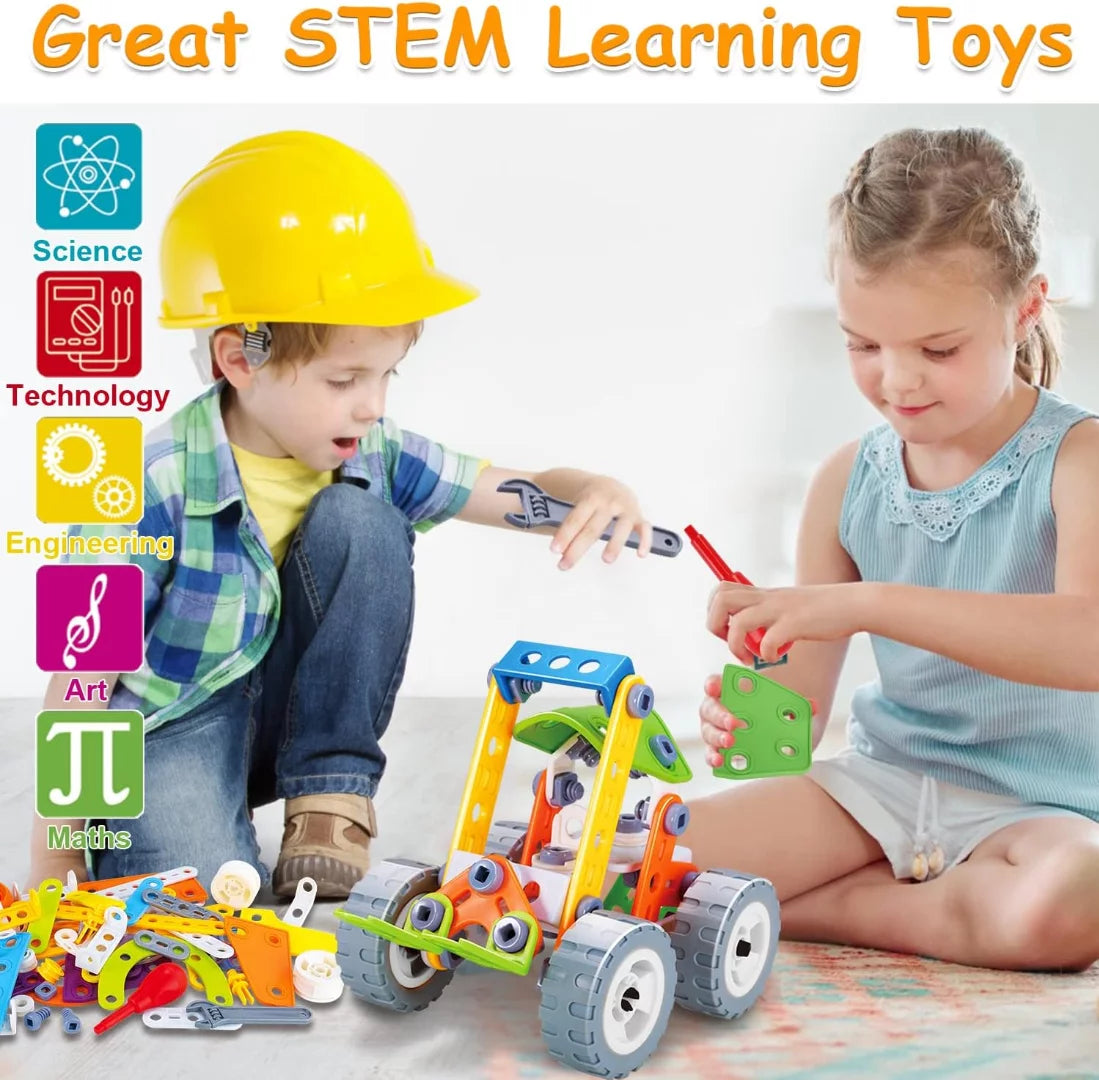 Creative STEM Building Set - Engineering Toy – Build, Learn & Play