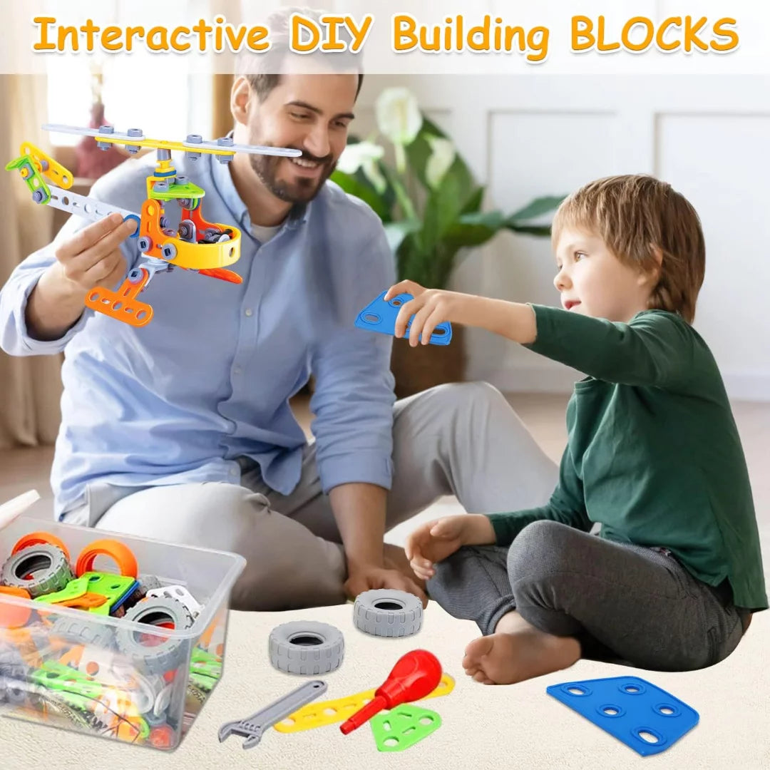 Creative STEM Building Set - Engineering Toy – Build, Learn & Play